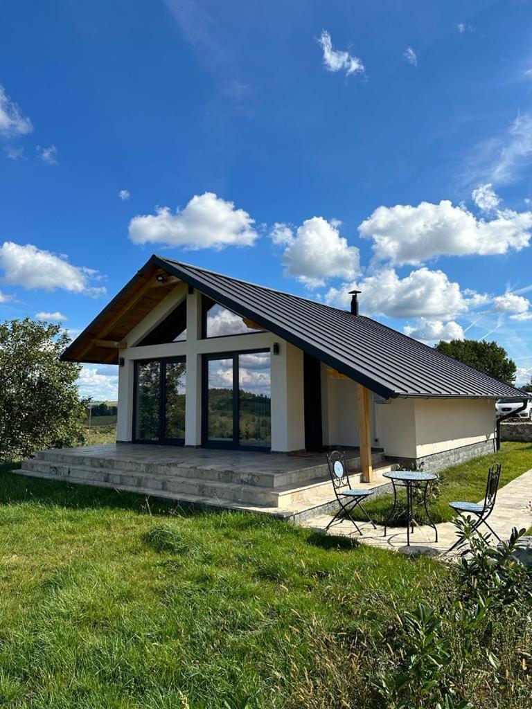 Casa Moderna In Sinteu - Intersectia Intre Modern Si Linistea Naturii Huta Voivozi Luaran gambar